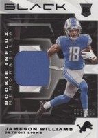 2022 Panini Black Jameson Williams #RIM-JWI