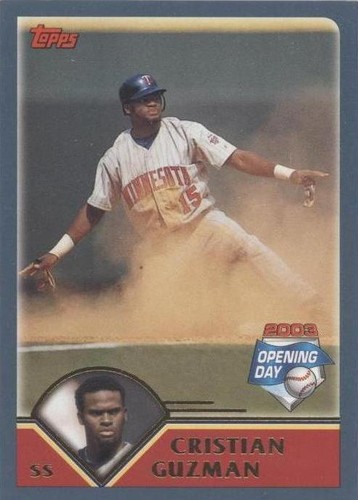 2003 Topps Opening Day - Cristian Guzman #85