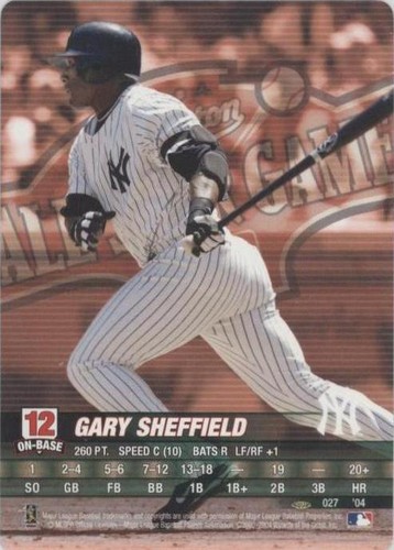 2004 MLB Showdown Pennant Run - Gary Sheffield #027