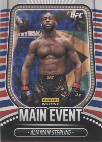 2022 Panini Instant UFC - Aljamain Sterling #ME8