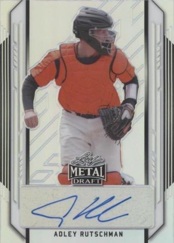 2021 Leaf Metal Draft - Adley Rutschman #BA-AR1