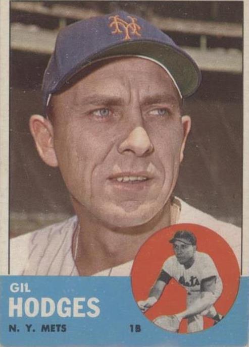 1963 Topps - Gil Hodges #245