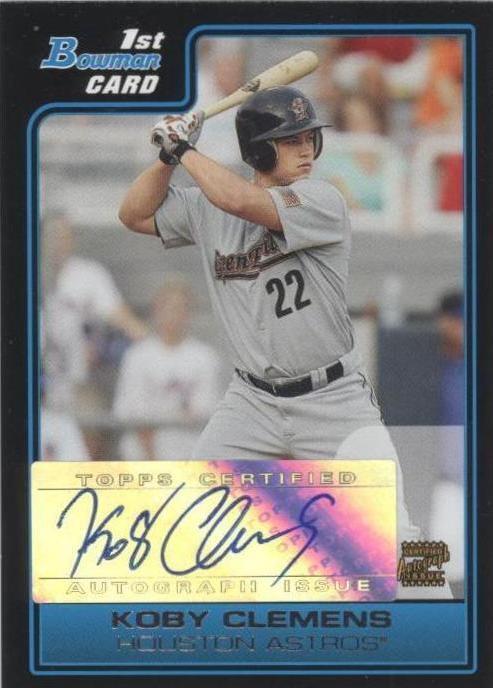 2006 Bowman - Koby Clemens #B111