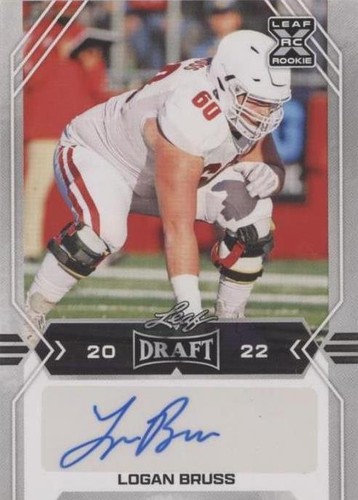 2022 Leaf Draft Logan Bruss #BA-LB3