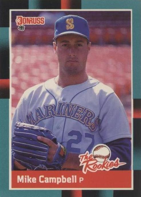 1988 Donruss The Rookies - Mike Campbell #2