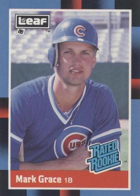 Leaf Canadian 1988 - Mark Grace #40