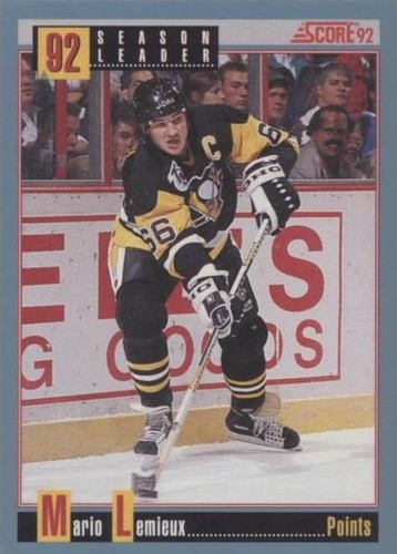 1992-93 Score Canadian - Mario Lemieux #413