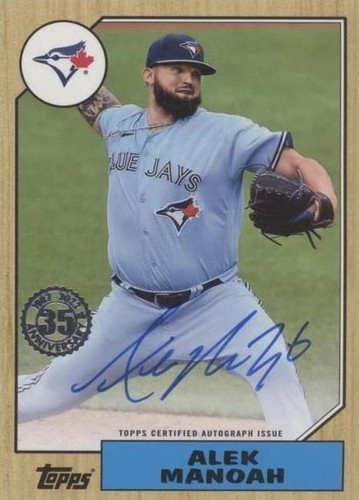 2022 Topps Series 2 - Alek Manoah #87BA-AM