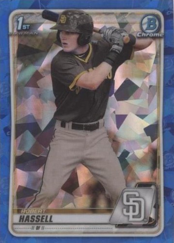 その他 2020 bowman  sapphire robert hassell 2020 BOWMAN CHROME SAPPHIRE ROBERT HASSELL BD-39 SGC 10 GM