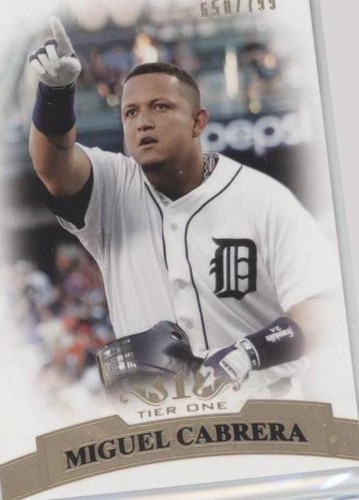 2011 Topps Tier One - Miguel Cabrera #96