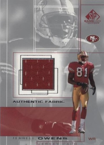 2001 SP Game Used Edition Terrell Owens #TO