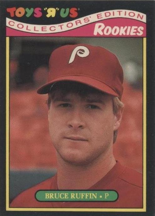 1987 Topps Toys R Us Rookies - Bruce Ruffin #23