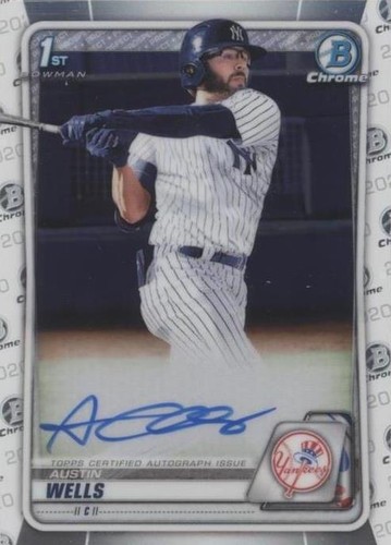 2020 Bowman Draft - Austin Wells #CDA-AWE