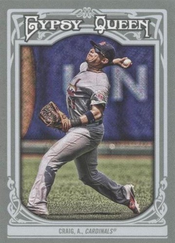 2013 Topps Gypsy Queen - Allen Craig #105