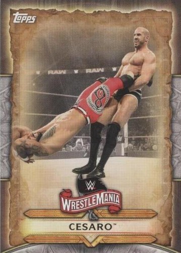2020 Topps WWE Road to Wrestlemania - Cesaro #WM-18