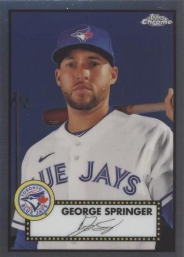 George Springer 2022 Topps Chrome Platinum Anniversary Toronto