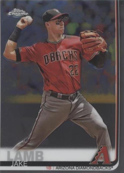 2019 Topps Chrome - Jake Lamb #116