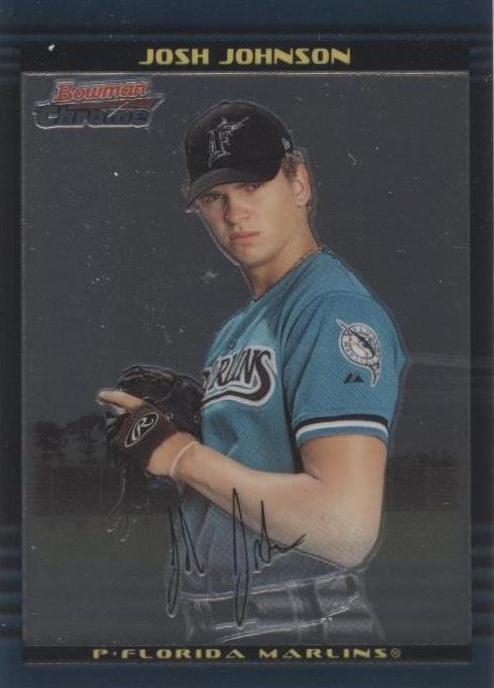 Bowman Chrome Draft Picks & Prospects 2002 - Josh Johnson #BDP83