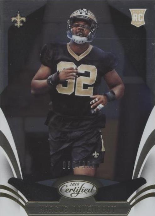 2018 Panini Certified Marcus Davenport #157