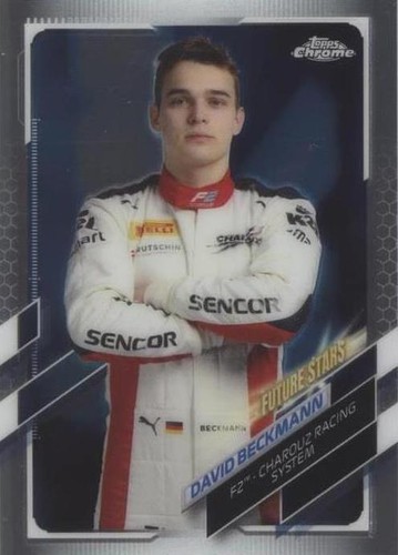 2021 Topps Chrome Formula 1 - David Beckmann #70