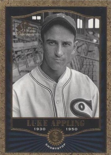 2001 SP Legendary Cuts - Luke Appling #74