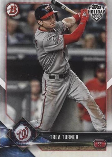 2018 Topps Holiday Bowman - Trea Turner #TH-TT