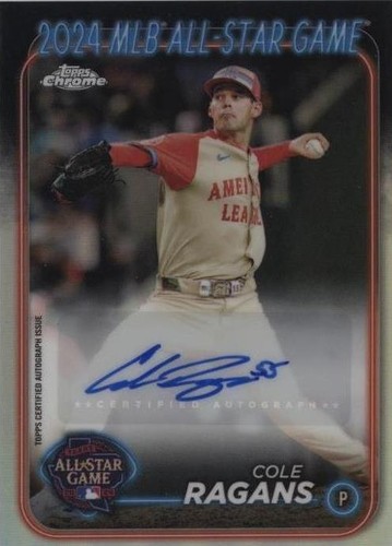 2024 Topps Chrome Update Series - Cole Ragans #ASGCA-CR