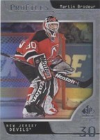2020-21 Upper Deck SP Signature Edition Legends - Martin Brodeur #P-9
