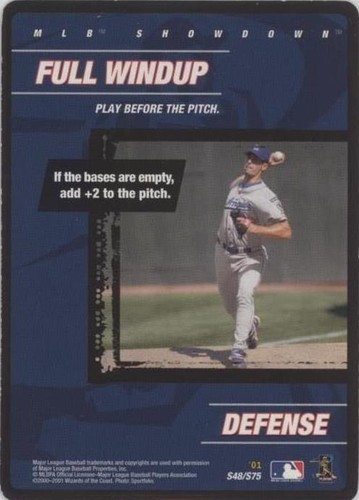 2001 MLB Showdown - Kevin Brown #S48