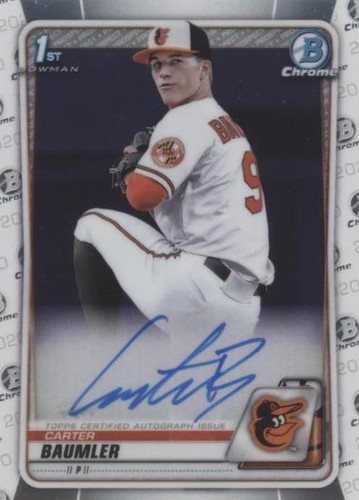 2020 Bowman Draft - Carter Baumler #CDA-CB