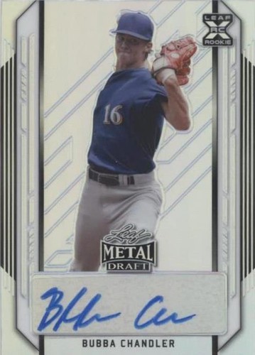 2021 Leaf Metal Draft - Bubba Chandler #BA-BC1