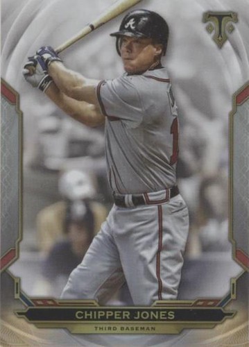 2019 Topps Triple Threads - Chipper Jones #42