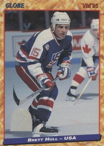 1995 Semic Globe - Brett Hull #115