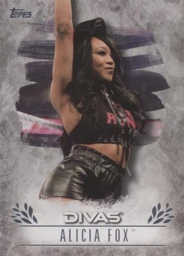 2016 Topps WWE Undisputed - Alicia Fox #DR-7