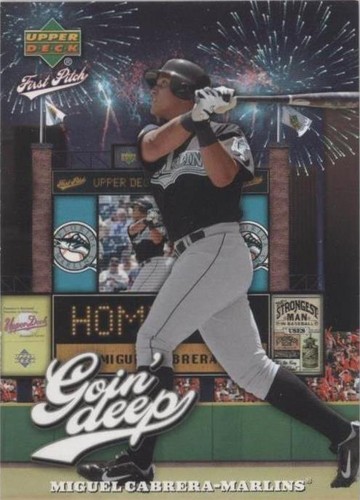 2006 Upper Deck First Pitch - Miguel Cabrera #GD-24