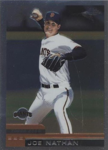 2000 Topps Chrome - Joe Nathan #156