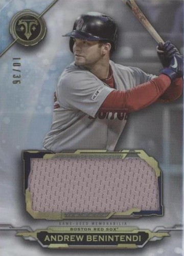 2019 Topps Triple Threads - Andrew Benintendi #SJR-AB2