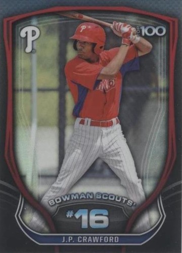 2015 Bowman - J.P. Crawford #BTP-16