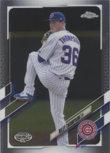 2021 Topps Pro Debut - Riley Thompson #PDC-117