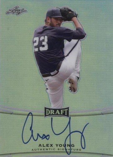 2015 Leaf Metal Draft - Alex Young #BA-AY1