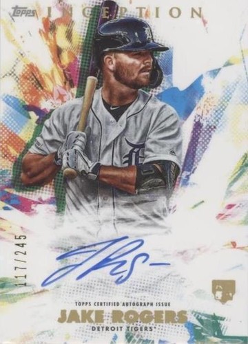2020 Topps Inception - Jake Rogers #RESA-JR
