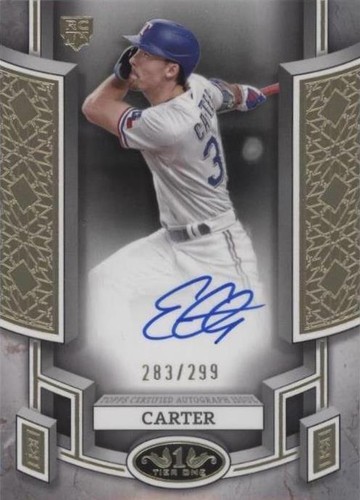 2024 Topps Tier One - Evan Carter #BOA-EC