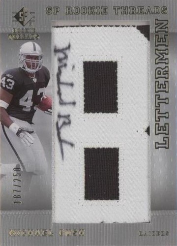 2007 SP Rookie Threads Michael Bush #135