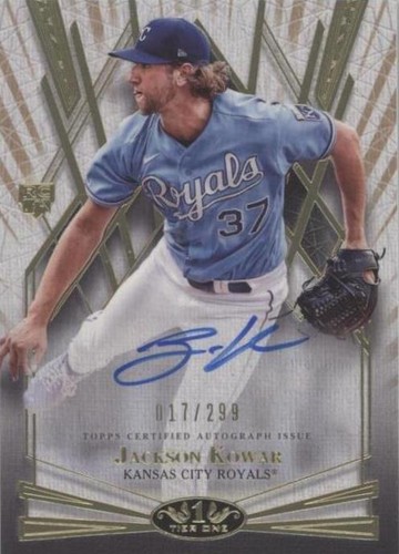 2022 Topps Tier One - Jackson Kowar #BOA-JKO