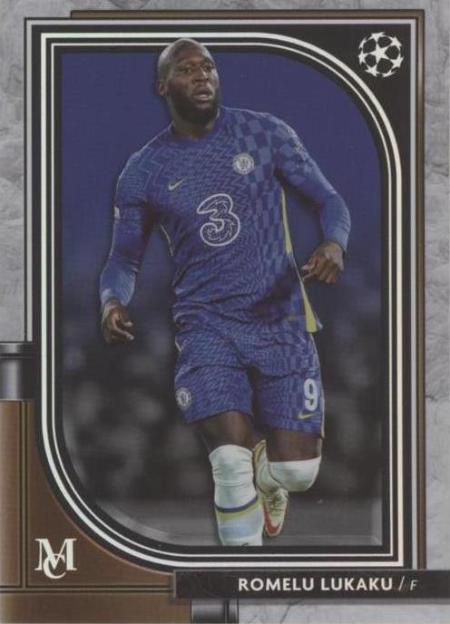 2021-22 Topps Museum Collection UCL Romelu Lukaku #43