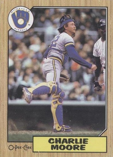 1987 O-Pee-Chee - Charlie Moore #93