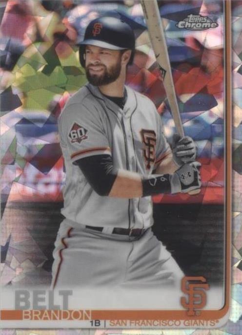 2019 Topps Chrome Sapphire Edition - Brandon Belt #148