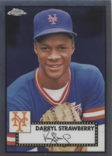 2021 Topps Chrome Platinum Anniversary - Darryl Strawberry #538