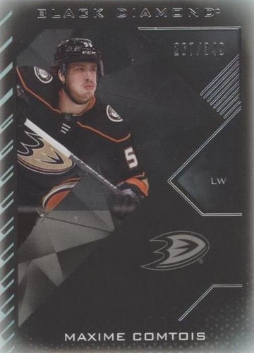 2021-22 Upper Deck Black Diamond - Maxime Comtois #BDB-MC