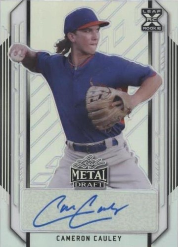 2021 Leaf Metal Draft - Cameron Cauley #BA-CC2